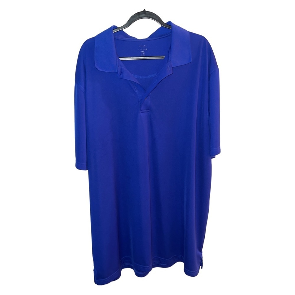 Blue Reebok polo shirt